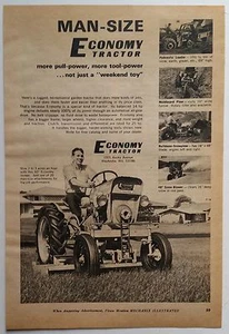 Anuncio de revista "Economy Tractor" 1970 página completa con 5 fotos... - Imagen 1 de 1