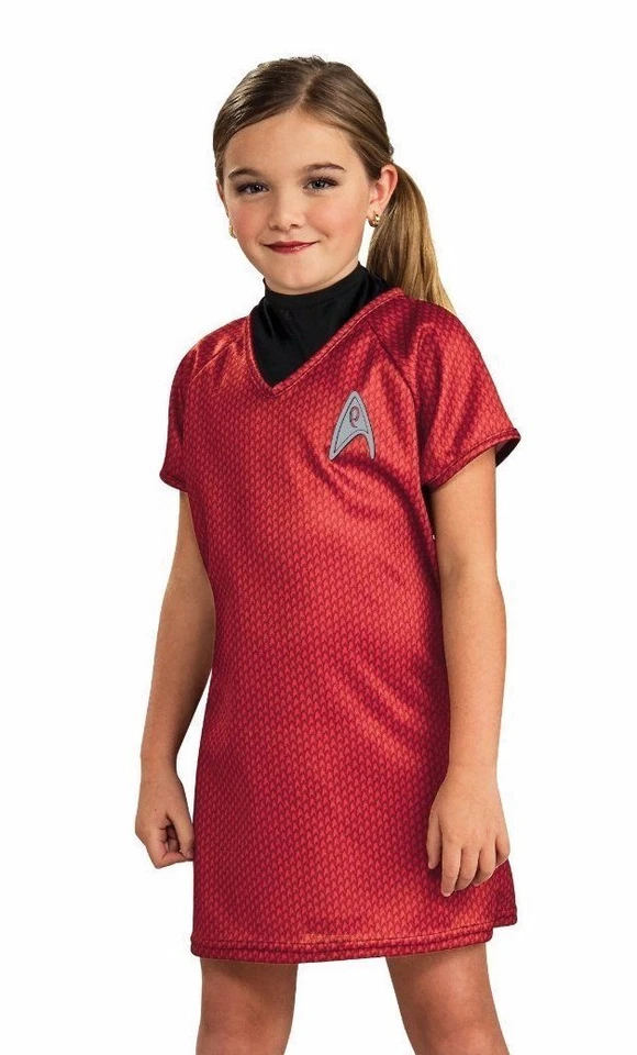 DISFRAZ OFICIAL STAR TREK UHURA NIÑO HALLOWEEN NIÑA TALLA GRANDE  Foto 1 de 1