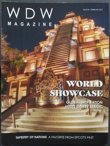 WDW Magazine World Showcase - Issue 89/February 2021 - Pre Owned - Picture 1 of 1