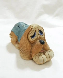 Vtg Pendelfin hand painted stonecraft pooch dog figurine home decor mid century - Picture 1 of 5