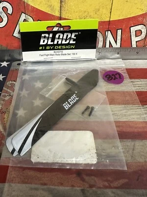 BLADE BLH3715 Fast Flight Main Rotor Blade Set for: 130X  NEW - Image 1 of 4