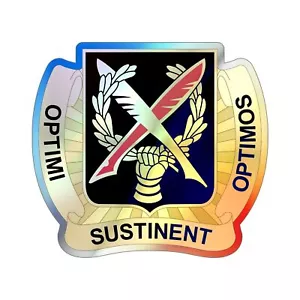 ADESIVO OLOGRAFICO 502 Battaglione servizi al personale (esercito americano) - Foto 1 di 19