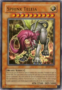 Sphinx Teleia  EP1-EN003 ULTRA** RARE Exclusive promo Pack Mint YUGIOH - Picture 1 of 1