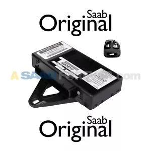 SAAB 9-3 99-03 TWICE COMPUTER W/ REMOTE ANTI-THEFT ALARM MODULE NEW OEM 5265806 - Picture 1 of 3