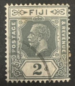 1922-29 Fiji KGV 2d Grey FU stamp SG233 - Picture 1 of 2
