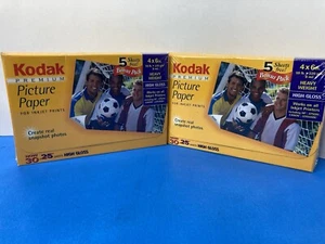 Kodak Premium Picture Paper High Gloss 4x6 in. Inkjet 60 Count Total SEALED - Picture 1 of 15