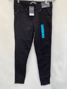 Primark Black Jeggings Size 10 L 28” Cotton Blend Womens - Picture 1 of 4