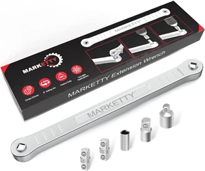 15.35-Inch Offset Extension Wrench Set, 3/8-Inch Square Drive, Ratchet Extension - Picture 1 of 11