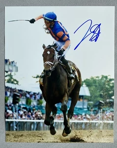 AUTOGRAFO IRAD ORTIZ JR 8x10 FOTO CORSE DI CAVALLI 2022 BELMONT PALI MO DONEGAL 2 - Foto 1 di 1