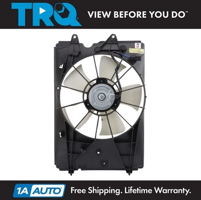 TRQ Radiator Cooling Fan Assembly Fits 2009-2015 Honda Pilot HO3115149 - Image 1 of 4