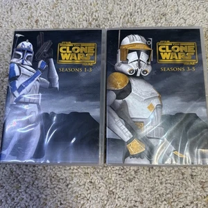 Star Wars The Clone Wars Series DVD Collection Seasons 1 - 3  - 5 See Photo - Imagen 1 de 4