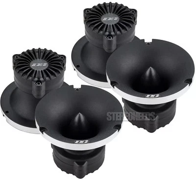 4x Tweeters Deaf Bonce Apocalypse AT-37 Sport 120 W 4 ohmios 1,5" VC coche neodimio Foto 1 de 4