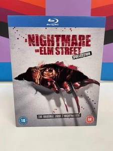 A Nightmare on Elm Street Collection - 7 Film Blu-ray Set with Slipcover - Imagen 1 de 5