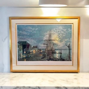 JOHN STOBART " The Parramatta Passenger Ship SYDNEY " SIGNED LITHO #215/950 - Picture 1 of 13
