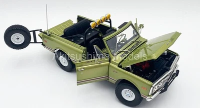 ACME GMP A1807714 1/18 1972 GMC Jimmy KC Evidenziatore Medio Oliva Poly 1:18 - Immagine 1 di 4