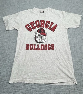 Camiseta Gráfica Vintage Años 90 Georgia Bulldogs Puntada Única Soffe’s Choice Hecha en EE. UU. - Imagen 1 de 9