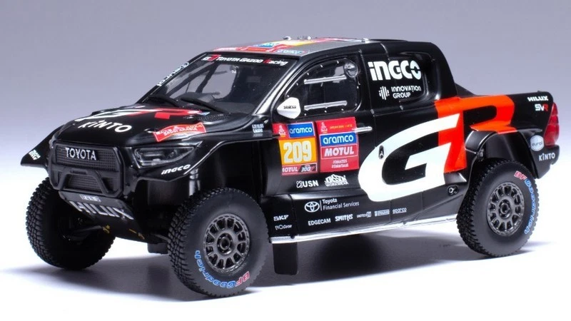Toyota GR DKR Hilux Evo T1U Rally Dakar 2024 De Villiers-Murph 1:43 IXO RAM930 - Immagine 1 di 1