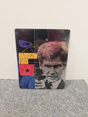 Patriot Games (Blu-ray 1992 STEELBOOK) Tom Clancy Action Thriller Harrison Ford Foto 1 de 3