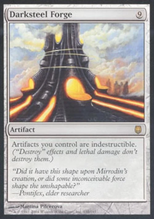 MTG English Darksteel Forge Light Play Normal Darksteel - Image 1 of 1