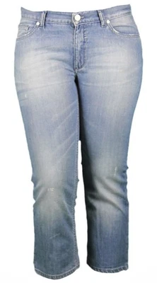 Pantalones de mezclilla recortados para mujer Gant Carol 29 medianos índigo Foto 1 de 2