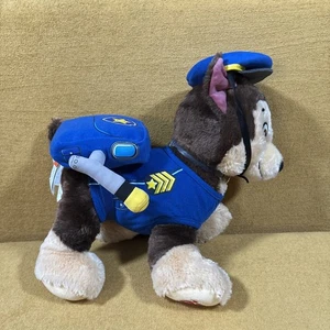 Build-a-Bear PAW PATROL Chase BAB Plüsch Hund / mit Outfit Hut Weste Rucksack - Bild 1 von 14