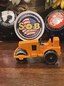 CORGI JUNIORS Road Roller 1:64 Orange Diecast USED EX Condition - Picture 1 of 10