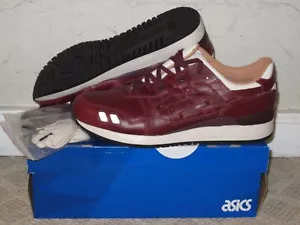 Packer x J.Crew x ASICS Gel Lyte III 3 1907 Collection Oxblood Size 10 NEW! 2017 - Picture 1 of 11