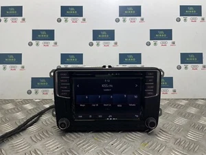 VW SHARAN TOUCH SCREEN STEREO RADIO HEAD UNIT 2016 TO 2023 5K7035200K - Picture 1 of 18