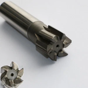 Fresa per piano e finitura Ø 32 gambo 25 mm P25 VHM Z = 6 frese fresa a gambo nuova *232G - Foto 1 di 2