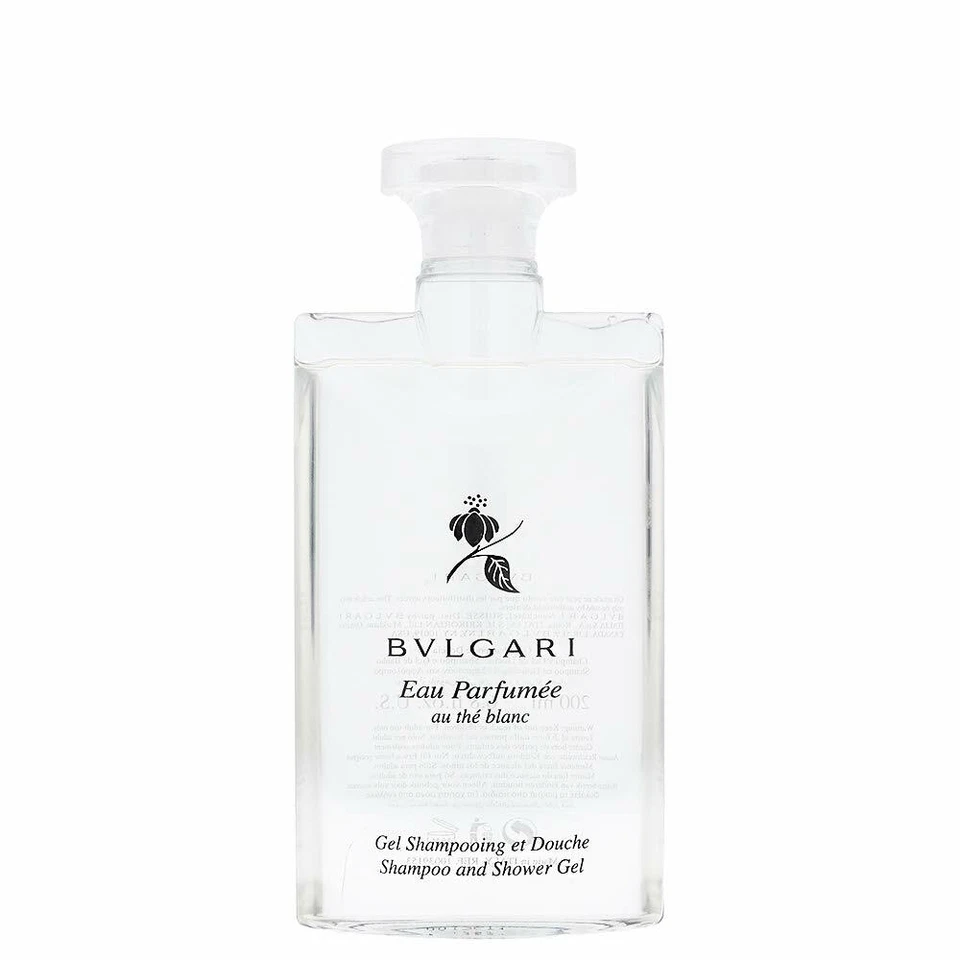 Bvlgari Eau Parfumée Au the Blanc Shampoo Shower Gel 75ml Set of 6 - Image 1 of 1