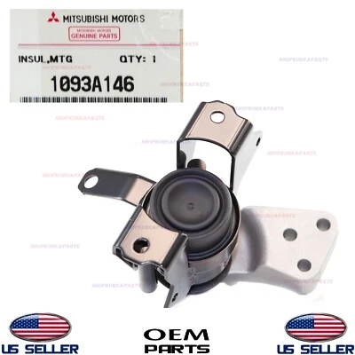 Genuine Engine Front Mount Bracket Passenger Side ⭐OEM⭐ Mitsubishi Mirage 14-22 - Image 1 of 4