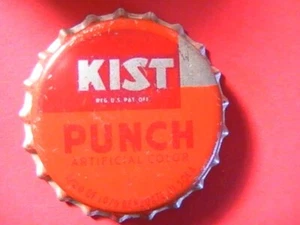 BOTTLE CAP UNUSED CORK KIST PUNCH ARTIFICIAL COLOR CCSI - Picture 1 of 3