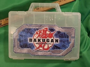 Bakugan Battle Brawlers CLEAR Case Holds 24 Bakugans PLS SEE PHOTOS  FOR CONDITI - Picture 1 of 16