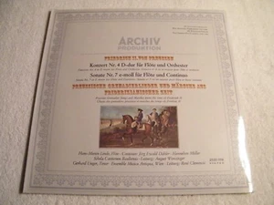 FRIEDRICH II - Konzert Nr.4 and Sonate Nr.7 - LP Vinyl ARCHIV Sealed NEW Import - Bild 1 von 6