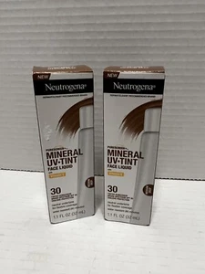 Neutrogena Purescreen+ Mineral UV Tint Face Vitamin E Medium/Deep NIB (2 PK) - Picture 1 of 6