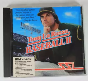 Tony LaRussa Baseball II 2 (1994 PC CD-ROM) VG Disc in Case - Tested - Picture 1 of 3
