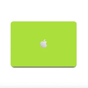 Neon Green Case PU Shell Cover For MacBook Air 13 MacBook Pro 13 14 15 16 inch - Picture 1 of 31