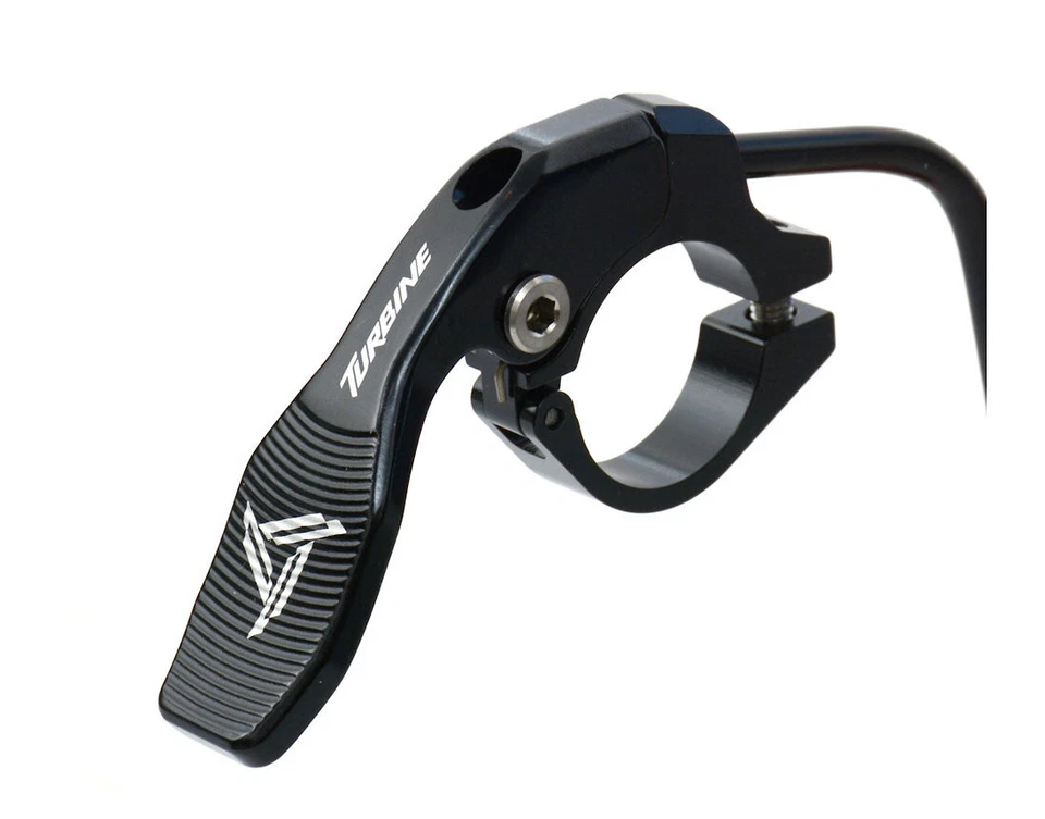 Nuevo RaceFace Turbina Cuentagotas Tija de Sillín Palanca Control Remoto Universal Negro Izquierda o Derecha Foto 1 de 3