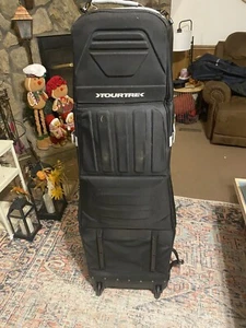 Tour Trek Rolling Travel Golf Club Bag Padded Airline Soft Case - Picture 1 of 3