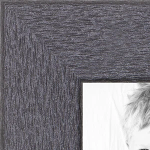 ArtToFrames Picture Frame Custom 1.25" Gray Tungsten Style 4640 Small - Picture 1 of 7