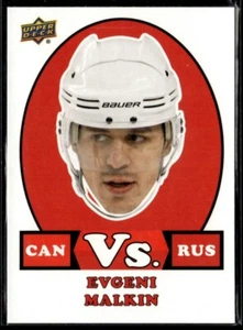 2017-18 UD Canadian Tire Team Canada Vs. (Versus) Evgeni Malkin #VS-9 - Picture 1 of 2