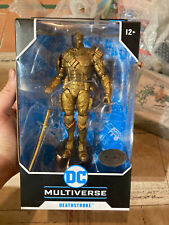 McFarlane DC Multiverse Platinum Batman Arkham Knight Deathstroke Figure SEALED