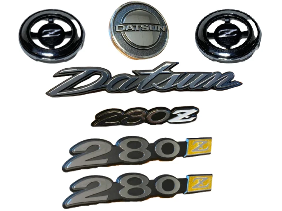Datsun 280z Juego Emblema Completo NUEVO 1975-1978 Foto 1 de 1