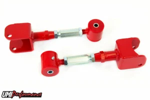 UMI 1978-1996 GM B-Body Adj. Upper Control Arms- Polyurethane Ends RED 3618-R - Foto 1 di 4