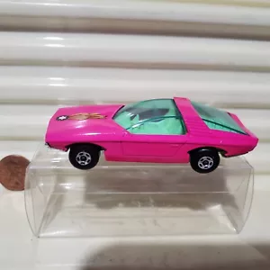 LESNEY MATCHBOX MB40 PINK VAUXHALL GUILDSMAN Grn Win BLK Label MIB - Picture 1 of 8
