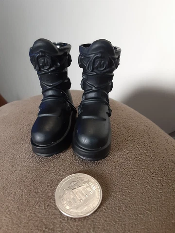 Action Figure Black Boot Max Steel Ski Shoe Doll Gi Joe Accessories Set X2 Lot Cover