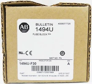 ALLEN-BRADLEY 1494U-F30 Sicherungsblock Ser.:A -neu/OVP- - Picture 1 of 4