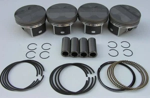 JDM NIPPON RACING FLOATING PRC ITR PISTONS TYPE R K20 DC5 NPR OVERSIZE 87MM NEW - Picture 1 of 3