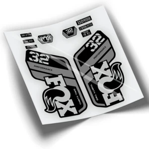 RWP-317 PEGATINAS COMPATIBLES HORQUILLA FOX 32 PERFORMANCE 2021 STICKERS - Imagen 1 de 1