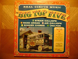 CUCA LP PLATTE KS-3131/ BIG TOP FIVE/ CIRCUS MUSIC BARABOO, WISCONSIN/ VG - Bild 1 von 4
